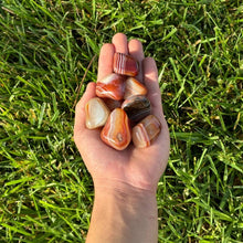 Load image into Gallery viewer, Tumbled Crystal - Carnelian