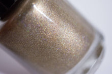 Load image into Gallery viewer, Petoskey Stone ~ Holo Taupe Vegan Nail Polish Eco Michigan
