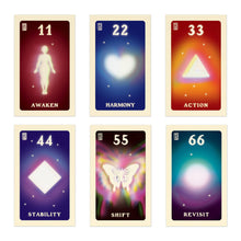 Load image into Gallery viewer, The Angel Number Oracle: A 55-Card Deck and Guidebook