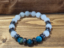 Load image into Gallery viewer, Fung Shui Bracelet-Quartz and Blue Tigers Eye