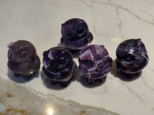 Load image into Gallery viewer, Crystal Mini Owls: Amethyst