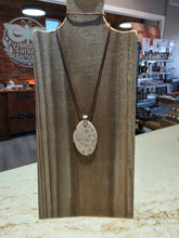 Load image into Gallery viewer, Freeform Petoskey Stone Necklace (Large)
