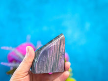Load image into Gallery viewer, Purple Labradorite Crystal Freeform, Rainbow Labradorite: 250-299 gram