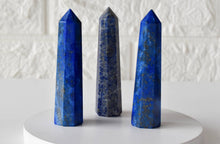 Load image into Gallery viewer, Lapis Lazuli Obelisk | Crystal Tower | Reiki Stone