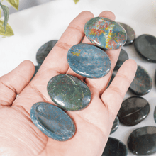Load image into Gallery viewer, Bloodstone Worry Stone