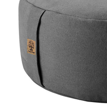 Load image into Gallery viewer, Meditation Cushion - Organic: Slate Gray