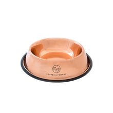 Load image into Gallery viewer, Copper Pet Bowl: Medium (900 ml)