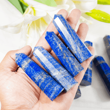 Load image into Gallery viewer, Lapis Lazuli Obelisk | Crystal Tower | Reiki Stone