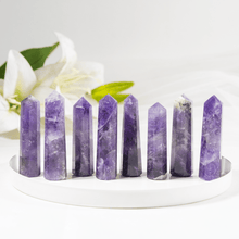 Load image into Gallery viewer, Amethyst Obelisk | Crystal Tower | Reiki Point