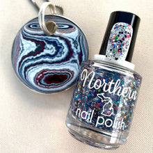 Load image into Gallery viewer, Fordite Detroit's Agate ~ Nail Polish glitter Toxin Free Vegan