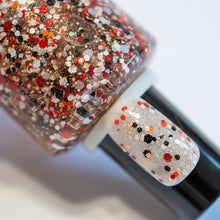 Load image into Gallery viewer, Pudding Stone ~Β Nail Polish Vegan Michigan Rocks Glitter Non