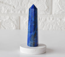 Load image into Gallery viewer, Lapis Lazuli Obelisk | Crystal Tower | Reiki Stone