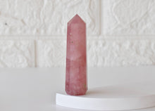 Load image into Gallery viewer, Rose Quartz Obelisk | Crystal Tower | Reiki Stone