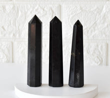 Load image into Gallery viewer, Black Tourmaline Obelisk | Crystal Tower | Crystal Point