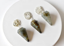 Load image into Gallery viewer, Natural Labradorite Pendulum