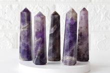 Load image into Gallery viewer, Amethyst Obelisk | Crystal Tower | Reiki Point