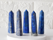 Load image into Gallery viewer, Lapis Lazuli Obelisk | Crystal Tower | Reiki Stone
