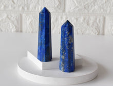 Load image into Gallery viewer, Lapis Lazuli Obelisk | Crystal Tower | Reiki Stone