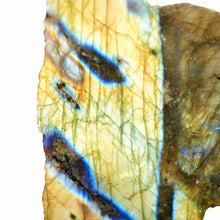 Load image into Gallery viewer, Labradorite Slab - Blue Yellow and Green Flash