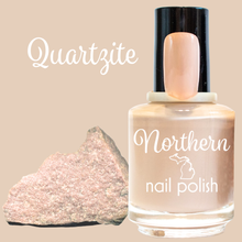 Load image into Gallery viewer, Quartzite ~Β Nail Polish Vegan Beach Stones Non-Toxic Lacquer