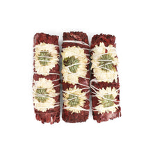 Load image into Gallery viewer, Dragons Blood White Sage Smudge, White Floral - Divine (4 in.)
