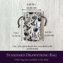 Load image into Gallery viewer, Witchy Halloween Tarot Card Bag
