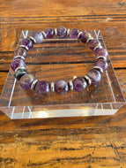 Bracelet-Amethyst-SS 10mm