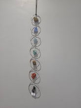 Load image into Gallery viewer, Raw Gemstone Sun Catcher-Silver

