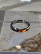 Ring-Yooperlite Stainless Steel Band Size 7