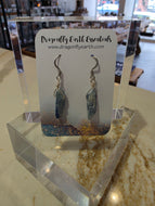 Blue Kyanite Dangle Earrings