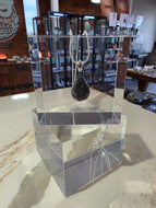 Yooperlite Necklace - Galaxy- Tear Drop
