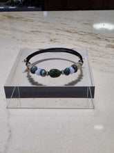 Load image into Gallery viewer, Memory Wire Mixed Michigan Stone Bracelet
