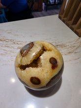 Load image into Gallery viewer, Septarian Sphere Druzy 4 in/100 mm
