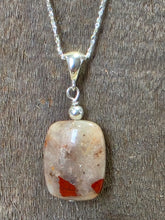 Load image into Gallery viewer, Pudding Stone Pendant on Chain

