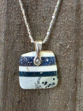 Load image into Gallery viewer, Shoreline Leland Blue Pendant on Chain
