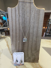 Load image into Gallery viewer, Shoreline Leland Blue Pendant on Chain
