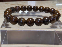 Load image into Gallery viewer, Feng Shui Bracelet Petrified Wood (Fossil) 10mm
