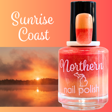 Load image into Gallery viewer, Sunrise Coast ~ Nail Polish Mood Color-Changing Thermal

