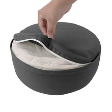 Load image into Gallery viewer, Meditation Cushion - Organic: Slate Gray
