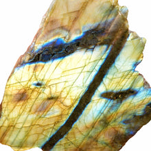 Load image into Gallery viewer, Labradorite Slab - Blue Yellow and Green Flash
