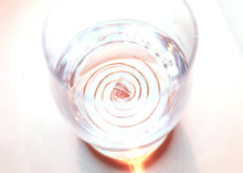 Load image into Gallery viewer, Crystal Infused Copper Coil Water Charger: Amethyst
