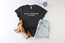 Load image into Gallery viewer, Easily Distracted by Rocks T-shirt: Medium
