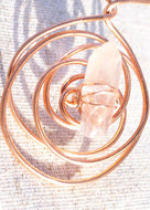 Juti Protective Necklace: Clear Quartz