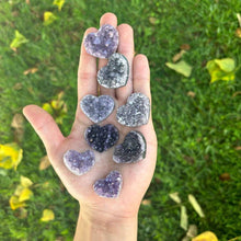 Load image into Gallery viewer, Heart Geode - Amethyst
