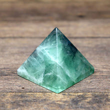 Load image into Gallery viewer, Fluorite Pyramid | Fluorite Crystals | Crystal Pyramids
