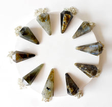 Load image into Gallery viewer, Natural Labradorite Pendulum
