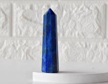 Load image into Gallery viewer, Lapis Lazuli Obelisk | Crystal Tower | Reiki Stone
