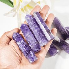 Load image into Gallery viewer, Amethyst Obelisk | Crystal Tower | Reiki Point
