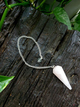 Load image into Gallery viewer, Authentic Rose Quartz Crystal Pendulum
