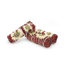 Load image into Gallery viewer, Dragons Blood White Sage Smudge, White Floral - Divine (4 in.)
